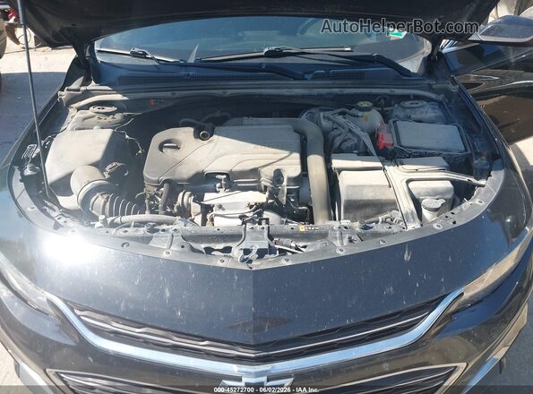 1G1ZD5ST1JF201381 2018 CHEVROLET MALIBU Black Вид ззаду