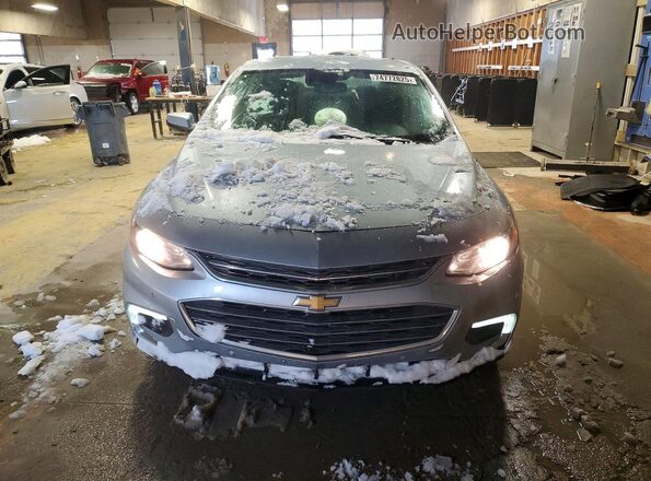 1G1ZD5ST1JF234395 2018 CHEVROLET MALIBU Серебряный Вид спереди