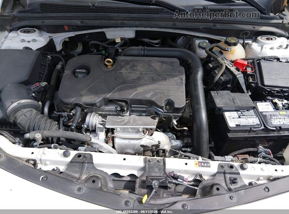 1G1ZD5ST1JF258793 2018 CHEVROLET MALIBU White Widok z tyłu