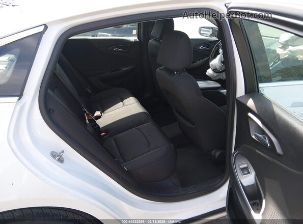 1G1ZD5ST1JF258793 2018 CHEVROLET MALIBU White Widok naklejki z numerem VIN