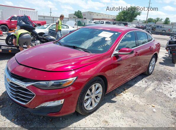 1G1ZD5ST1KF121144 2019 CHEVROLET MALIBU Красный Передняя левая четверть