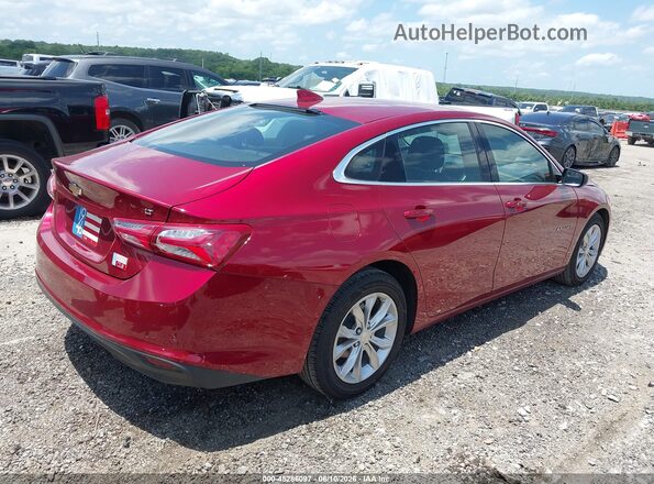 1G1ZD5ST1KF121144 2019 CHEVROLET MALIBU Красный Задняя правая четверть
