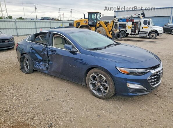 1G1ZD5ST1LF126507 2020 CHEVROLET MALIBU Blue Front right