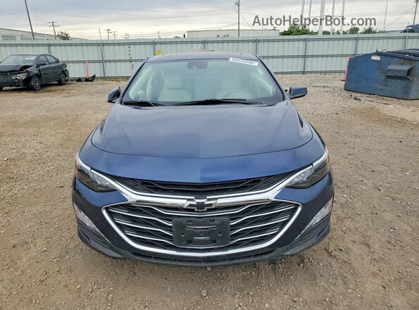 1G1ZD5ST1LF126507 2020 CHEVROLET MALIBU Blue Front view