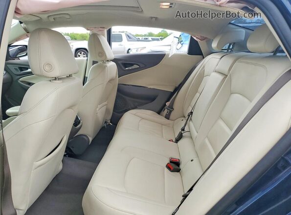 1G1ZD5ST1LF126507 2020 CHEVROLET MALIBU Blue Rear seats view