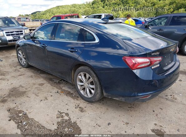 1G1ZD5ST1MF012220 2021 CHEVROLET MALIBU Blue უკანა მარცხენა