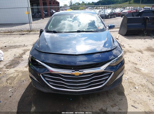 1G1ZD5ST1MF012220 2021 CHEVROLET MALIBU Blue ხელსაწყოთა პანელის ხედი