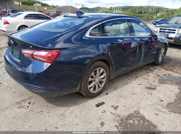 1G1ZD5ST1MF012220 2021 CHEVROLET MALIBU Blue უკანა მარჯვენა