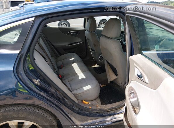 1G1ZD5ST1MF012220 2021 CHEVROLET MALIBU Blue VIN კოდის სტიკერის ხედი