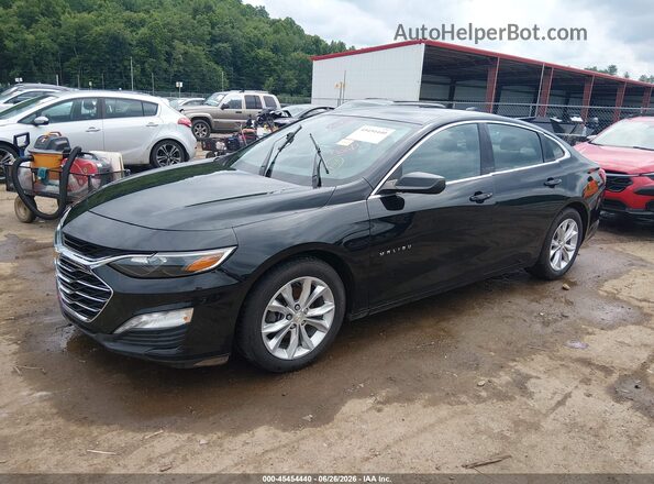 1G1ZD5ST1MF029017 2021 CHEVROLET MALIBU Black Передня ліва чверть