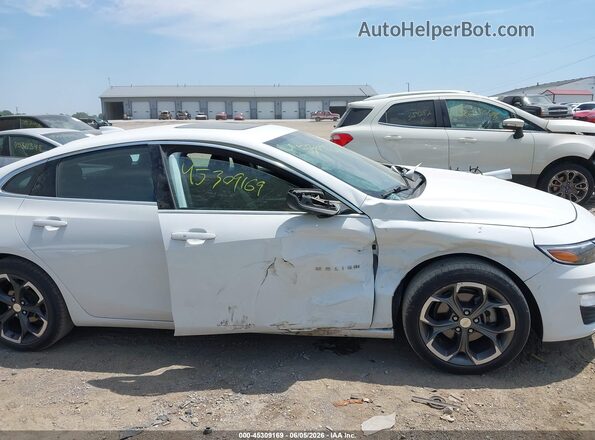 1G1ZD5ST1MF062924 2021 CHEVROLET MALIBU White Widok wnętrza z tyłu