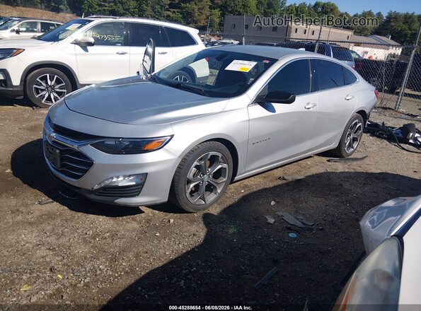 1G1ZD5ST1NF115333 2022 CHEVROLET MALIBU Silver Front left