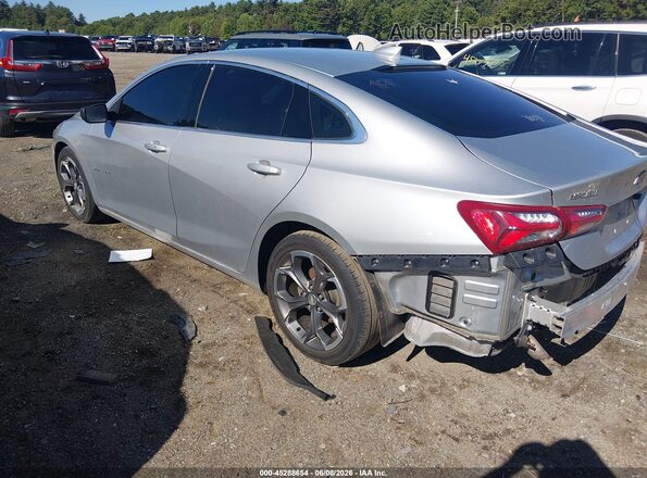 1G1ZD5ST1NF115333 2022 CHEVROLET MALIBU Silver Rear left