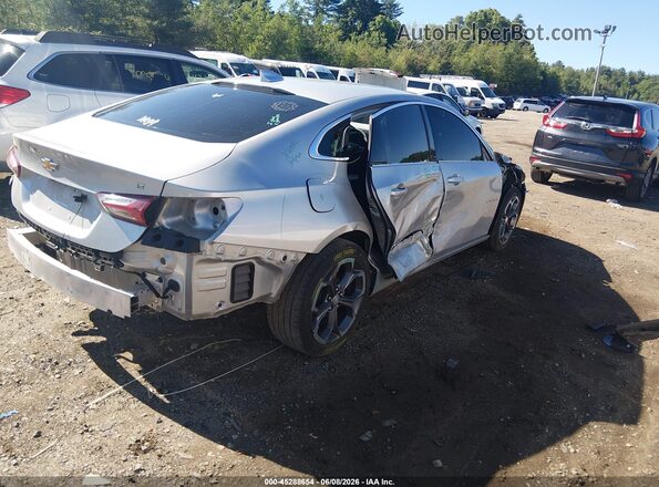 1G1ZD5ST1NF115333 2022 CHEVROLET MALIBU Silver Rear right