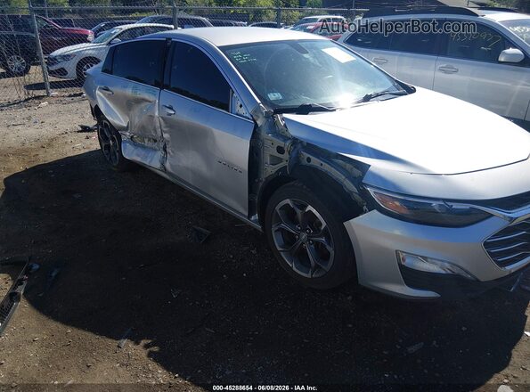 1G1ZD5ST1NF115333 2022 CHEVROLET MALIBU Silver Front view