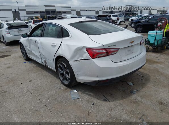 1G1ZD5ST1NF117826 2022 CHEVROLET MALIBU White Tył lewy