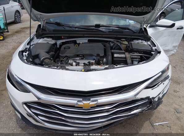 1G1ZD5ST1NF117826 2022 CHEVROLET MALIBU White Widok z tyłu