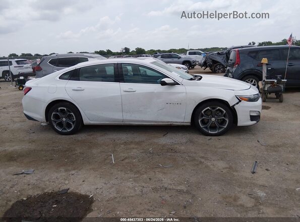 1G1ZD5ST1NF117826 2022 CHEVROLET MALIBU White Widok wnętrza z tyłu