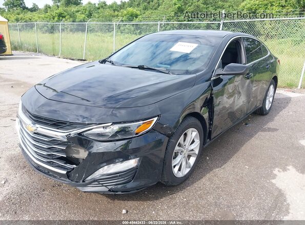 1G1ZD5ST1NF128857 2022 CHEVROLET MALIBU Черный Передняя левая четверть