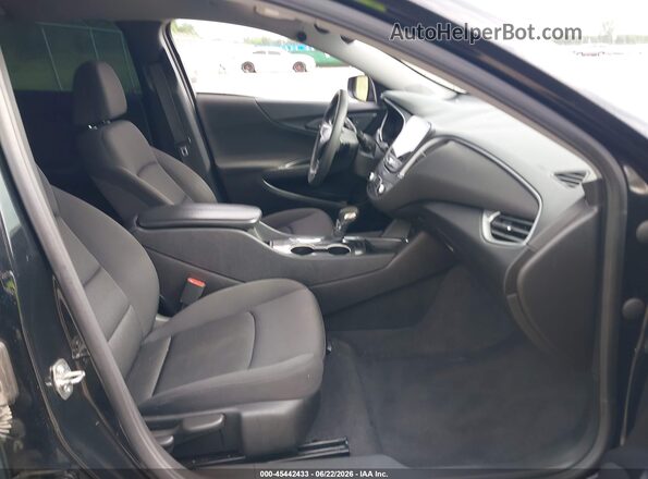 1G1ZD5ST1NF128857 2022 CHEVROLET MALIBU Черный Вид салона спереди