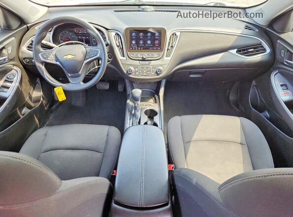 1G1ZD5ST1NF130429 2022 CHEVROLET MALIBU White Առջևի վահանակի տեսք