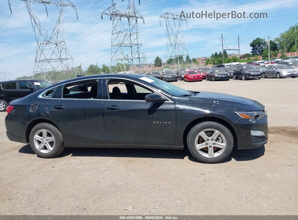 1G1ZD5ST1NF193840 2022 CHEVROLET MALIBU Черный 