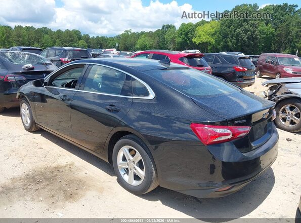 1G1ZD5ST1NF194289 2022 CHEVROLET MALIBU Black Trasero izquierdo