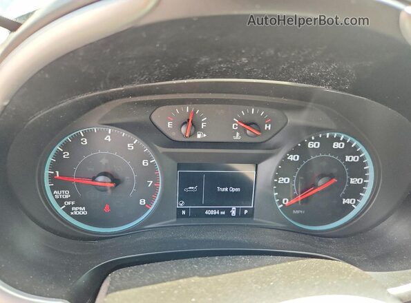1G1ZD5ST1RF160147 2024 CHEVROLET MALIBU Silver Instrument cluster view