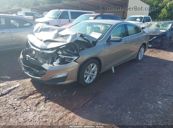 1G1ZD5ST1SF145072 2025 CHEVROLET MALIBU Tan წინა მარცხენა ხედი სამი მეოთხედიდან