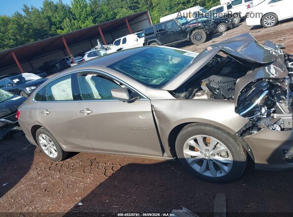 1G1ZD5ST1SF145072 2025 CHEVROLET MALIBU Tan ხელსაწყოთა პანელის ხედი