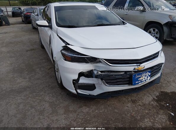 1G1ZD5ST2JF128392 2018 CHEVROLET MALIBU White Вид спереду