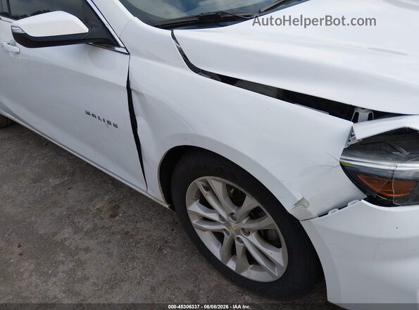 1G1ZD5ST2JF128392 2018 CHEVROLET MALIBU White 