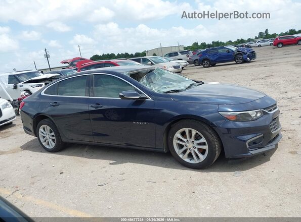 1G1ZD5ST2JF147105 2018 CHEVROLET MALIBU Синий Вид щитка приборов