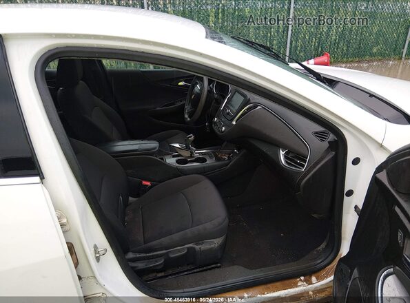 1G1ZD5ST2JF159917 2018 CHEVROLET MALIBU White წინა სალონის ხედი