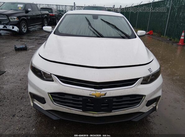 1G1ZD5ST2JF159917 2018 CHEVROLET MALIBU White წინა ხედი