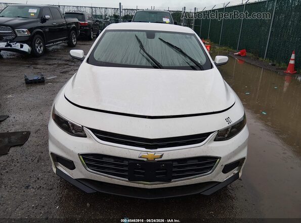 1G1ZD5ST2JF159917 2018 CHEVROLET MALIBU White ხელსაწყოთა პანელის ხედი