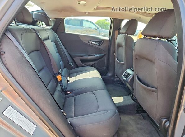 1G1ZD5ST2JF161327 2018 CHEVROLET MALIBU Gray Հետևի նստատեղերի տեսք