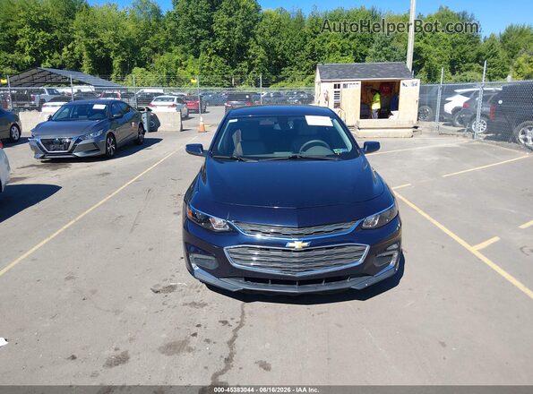 1G1ZD5ST2JF164454 2018 CHEVROLET MALIBU Blue Vista del cuadro de instrumentos