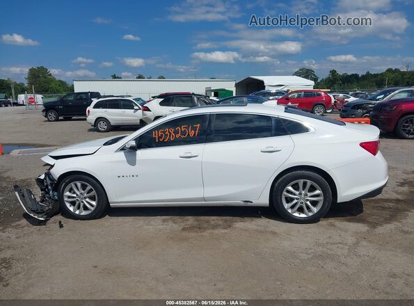 1G1ZD5ST2JF168343 2018 CHEVROLET MALIBU Белый Вид задней части салона