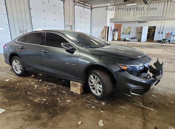 1G1ZD5ST2JF187555 2018 CHEVROLET MALIBU Gray 