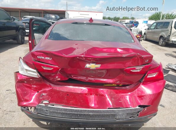 1G1ZD5ST2JF220151 2018 CHEVROLET MALIBU Красный Вид спереди