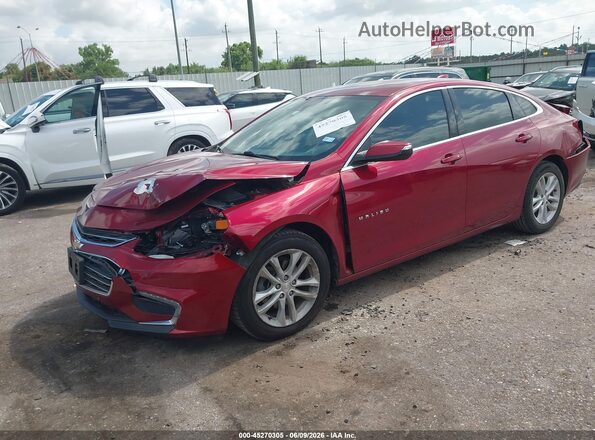 1G1ZD5ST2JF220151 2018 CHEVROLET MALIBU Красный Передняя левая четверть