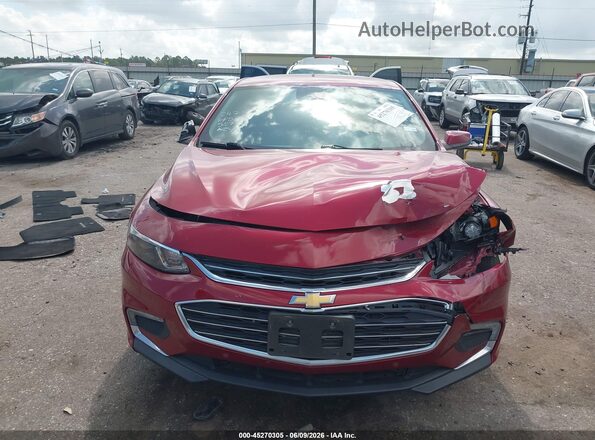 1G1ZD5ST2JF220151 2018 CHEVROLET MALIBU Красный Вид щитка приборов