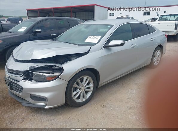1G1ZD5ST2JF227374 2018 CHEVROLET MALIBU Silver Front left