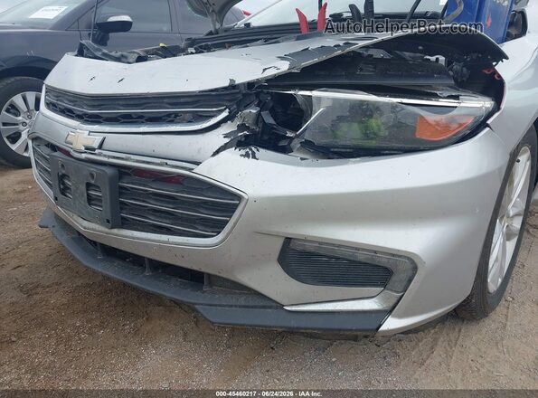 1G1ZD5ST2JF227374 2018 CHEVROLET MALIBU Silver Front view