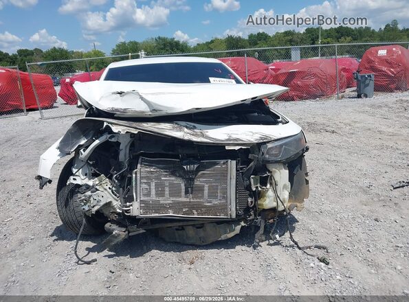 1G1ZD5ST2JF258186 2018 CHEVROLET MALIBU Белый Вид спереди
