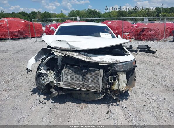 1G1ZD5ST2JF258186 2018 CHEVROLET MALIBU Белый Вид задней части салона