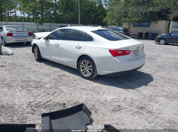 1G1ZD5ST2JF258186 2018 CHEVROLET MALIBU Белый Задняя левая четверть