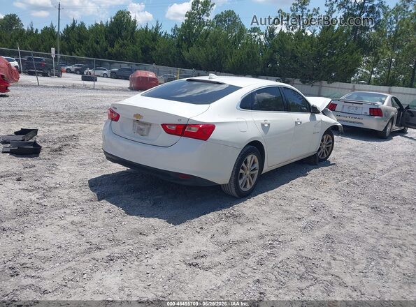 1G1ZD5ST2JF258186 2018 CHEVROLET MALIBU Белый Задняя правая четверть