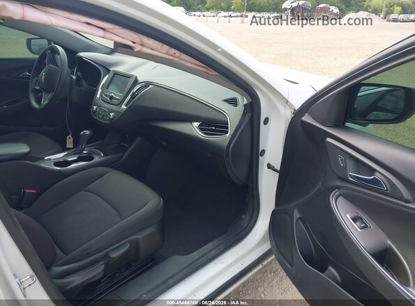 1G1ZD5ST2JF261282 2018 CHEVROLET MALIBU White წინა სალონის ხედი
